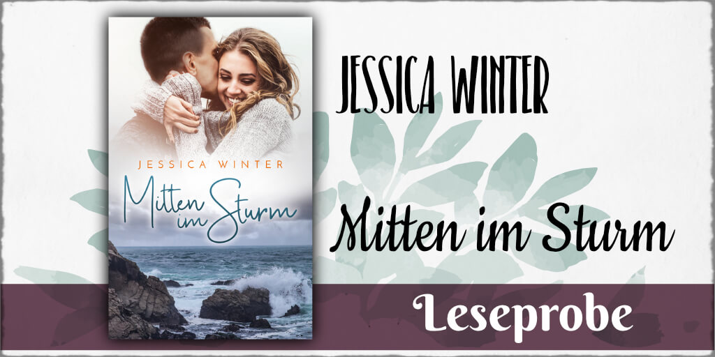 Cover: Jessica Winter - "Mitten im Sturm" © 2018, Jessica Winter, Selbstpublikation