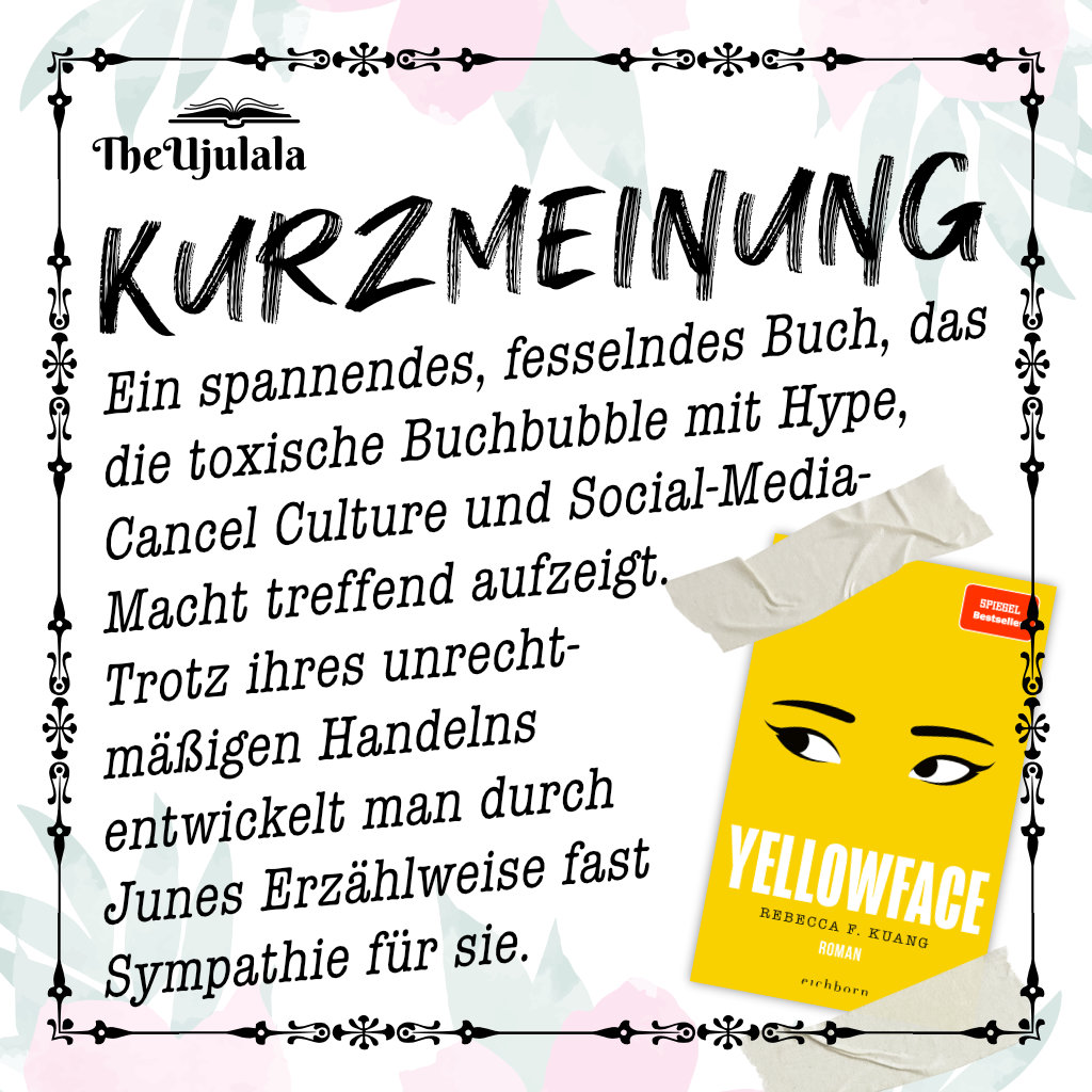 Rebecca K. Fuang „Yellowface“ ©2024 Bastei Lübbe Verlag
